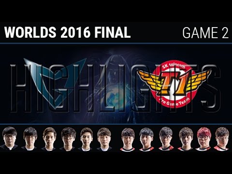 SKT vs SSG Game 2 Highlights, S6 Worlds 2016 Grand Final, SK Telecom T1 vs Samsung Galaxy G2