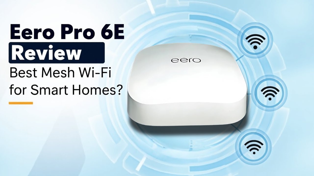 Eero Pro 6E Router Review - Best Mesh Wi-Fi for Smart Homes in 2025?
