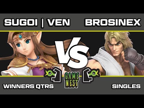 Game Nest Smash It Up: Sugoi | Ven (Zelda) vs Brosinex (Ken) - Winners Qtrs