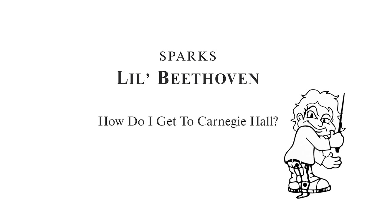Sparks - How Do I Get To Carnegie Hall (Official Visualiser)