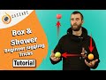 Box and Shower - Beginner 3 ball juggling tricks - Tutorial
