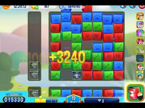 Pet Rescue Saga - level 6523- no boosters