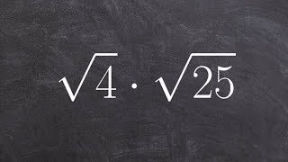 ALg2 Unit 5 Learn how to multiply the square root of two numbers