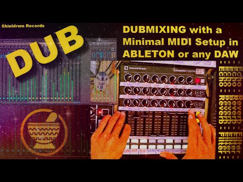 Minimal MIDI Setup Dubmixing