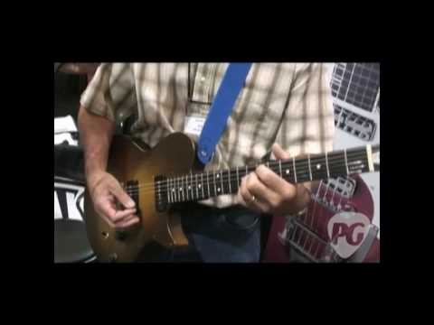 Summer NAMM '09 - TV Jones P-90 Demo & Model 10 Guitars