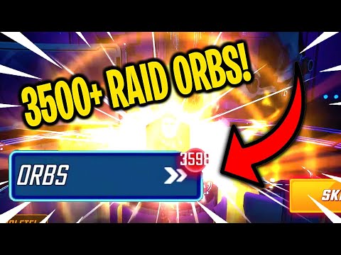 3500+ RAID ORBS! - MARVEL Strike Force - MSF