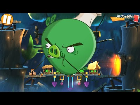 ANGRY BIRDS 2 - KING PIG PANIC DAILY CHALLENGE (Nov/24/2021)