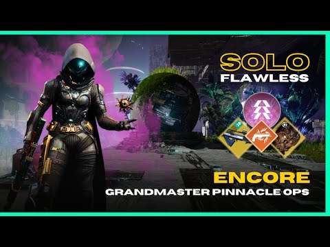 Solo Flawless Daily GM Pinnacle Ops "Encore" - Prismatic Hunter - Destiny 2