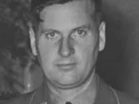 Nuremberg Trial Day 139 (1946) Baldur von Schirach Cross Thomas Dodd