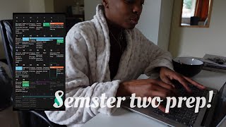 Prepare for the spring semester with me | Time to cover all three core specialisations at once
