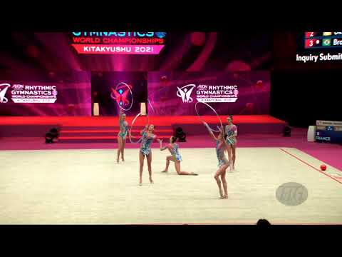 Italy (ITA) - 2021 Rhythmic Worlds, Kitakyushu (JPN) - Qualifications 3 Hoops + 2 Pairs Of Clubs