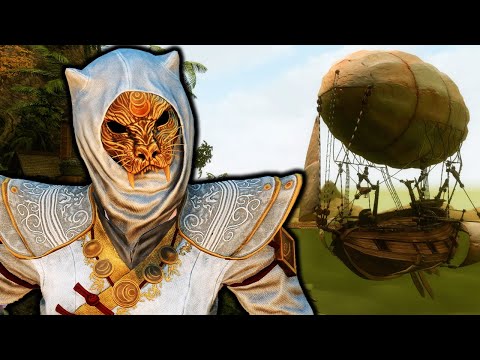 My Very Own Airship! - Moonpath to Elsweyr Part 2 | Skyrim Mods
