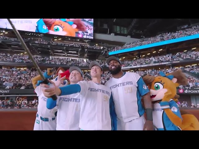 ファイターズ・レイエス選手・福島蓮投手・生田目翼投手ヒーローインタビュー 8月12日 北海道日本ハムファイターズ 対 埼玉西武ライオンズ