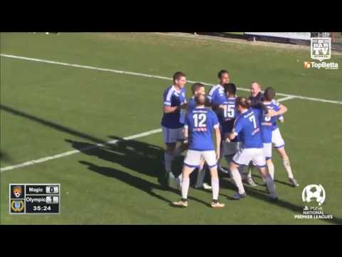 2016 NNSWF NPL Semi Final 1st leg Highlights - Broadmeadow Magic v Hamilton Olympic