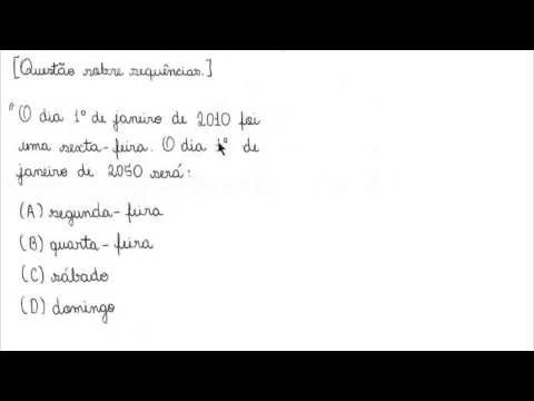 Questão sobre Sequências e Anos Bissextos