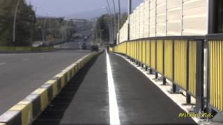 preview picture of video 'Prima pistă pentru biciclete din Bacău'