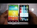 LG G2 vs HTC One: first look 