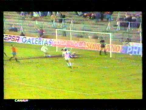Spain 2-4 England  Friendly 1987 Lineker four-goal blitz