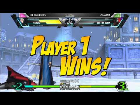 UMvC3 BT Clockw0rk vs Zero491 - The RunBack 1.11