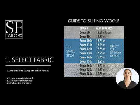 1 select fabric part 2 100 % wool