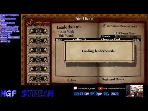 MGF playing Castlevania Harmony of Despair