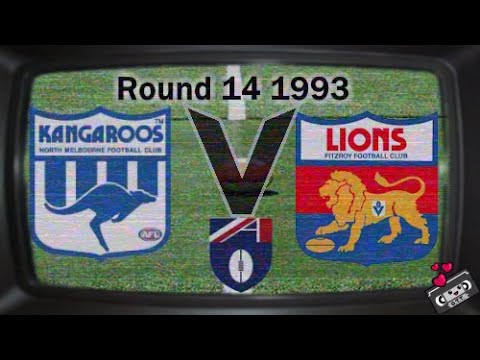 Fitzroy v North Melbourne Round 14 1993