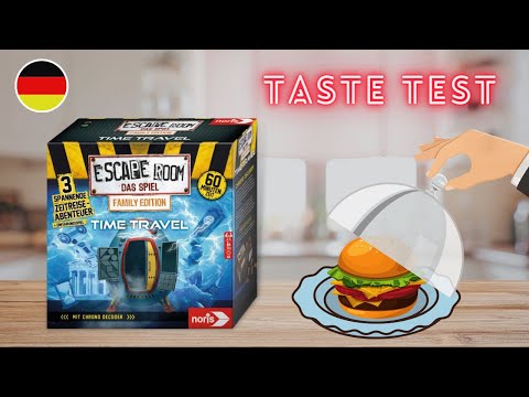 Escape Room Time Travel Review | Taste Test | Deutsch