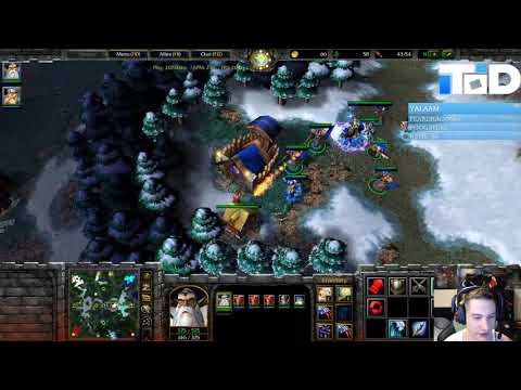 Warcraft III 2v2 #28 - ToD & Lucifer vs NICE PUSH NERDS