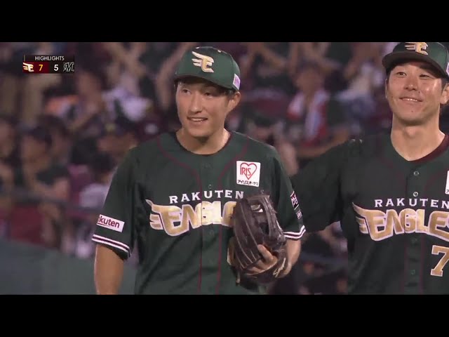 8月19日 東北楽天ゴールデンイーグルス 対 千葉ロッテマリーンズ ハイライト
