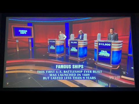 Final Jeopardy - Ittai Sopher Day 2 (7/13/23)