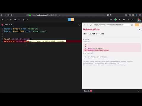 Reactdom Render And React Createelement Essential React