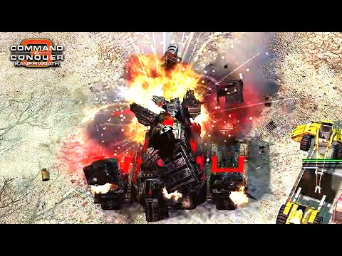 Kane's Wrath Pro GDI Gameplay - MARV Lost But I Managed To Comeback