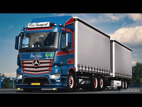 Mercedes Antos 2012 & BDF  | Euro Truck Simulator 2 Mod