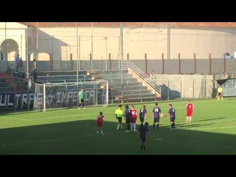 Eccellenza Liguria. Imperia Moconesi calcio di rigore di Mosto