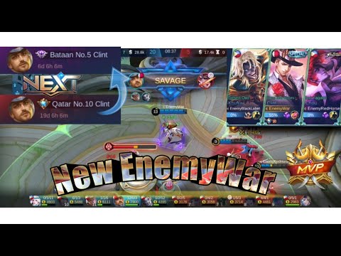 EnemyKiller Give me Inspired How to use  Clint| The New EnemyWar2020|MLBB2020. ENEMY SQUAD REBORN 🇵🇭