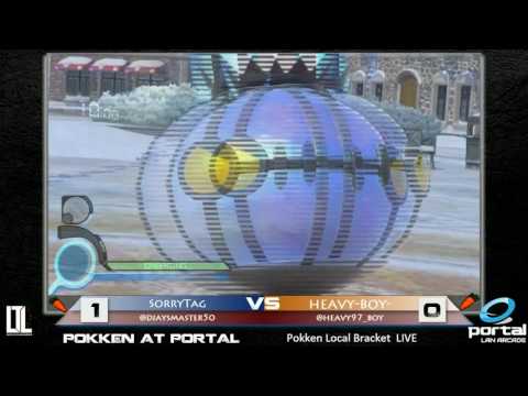 Sorrytag vs Heavy-Boy- - Pokken at Portal 8/16/16