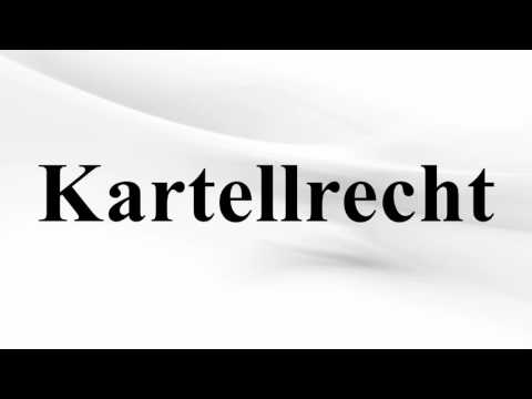 Kartellrecht