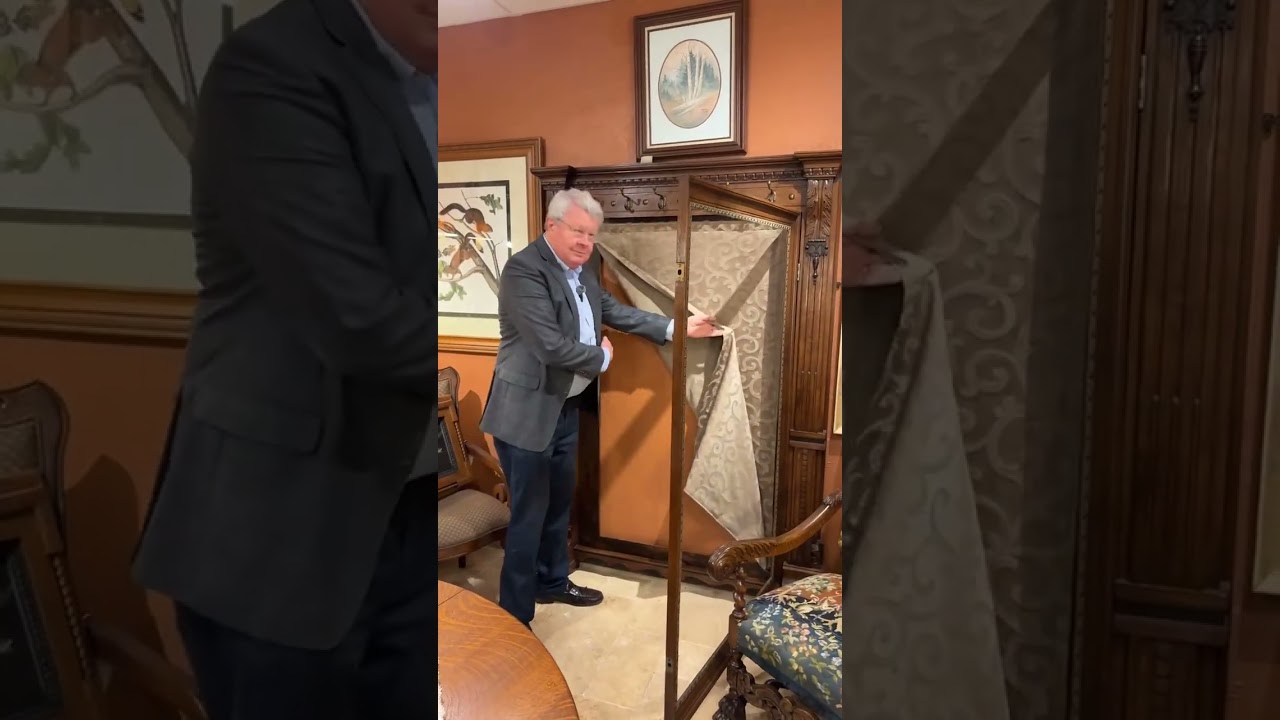 This Dutch Coat Rack Hides a Secret Entryway 👀✨