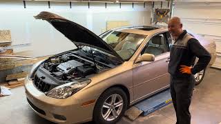 1994-2006 Lexus ES300 ES330 1998-2006 RX300 RX330 Engine Oil And Filter Replacement Instructions