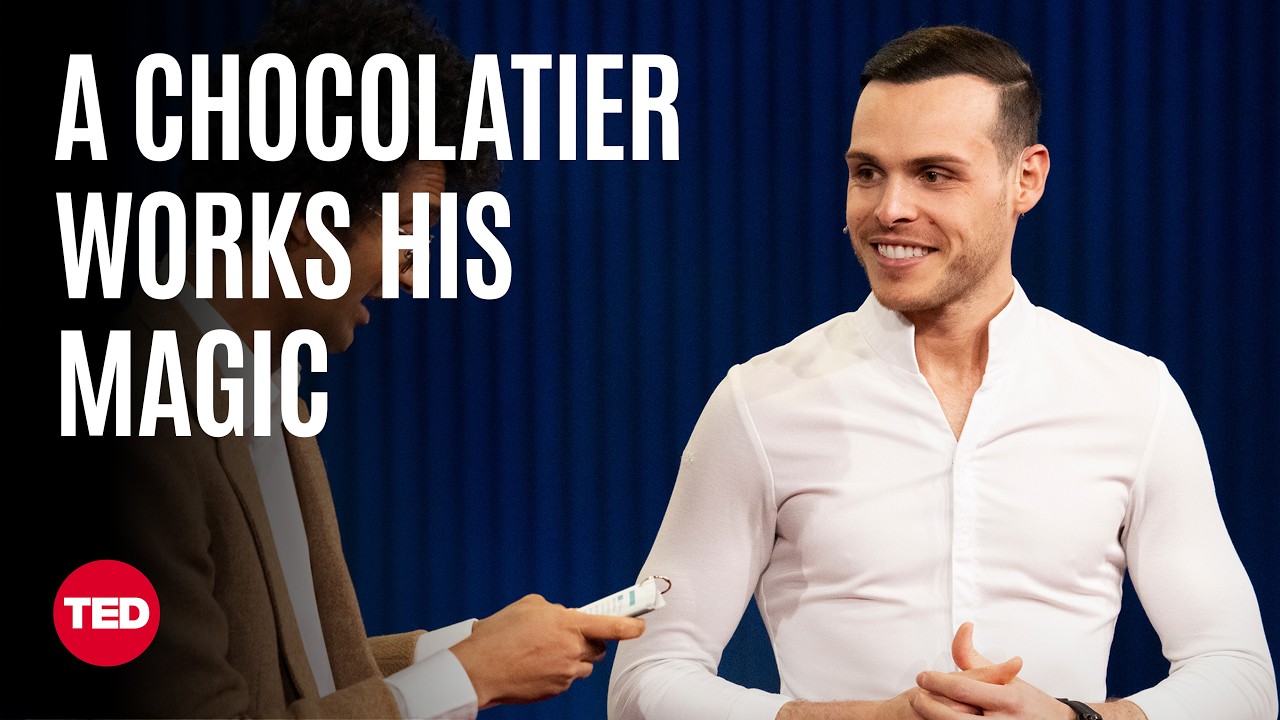 A Pastry Chef Works His Chocolatier Magic — Live | Amaury Guichon | TED