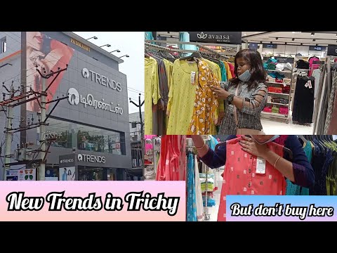 Trends shopping vlog | cheap rate kurtis, tops,dresses,skirt & plazzo| 70%-90% Ajio offer | Trichy