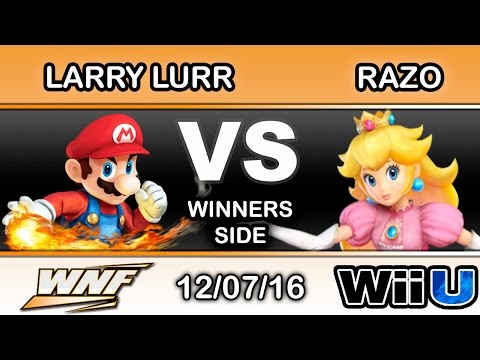 WNF 4.6 - eLv | Larry Lurr (Mario) Vs. THB | Razo (Peach) Winners Side - Smash Wii U
