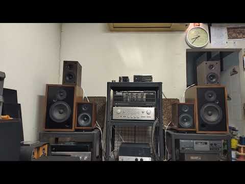 wavecor monitor classic 3 8.7"  amp integrated accuphase E207 cd player Otari studio recorder