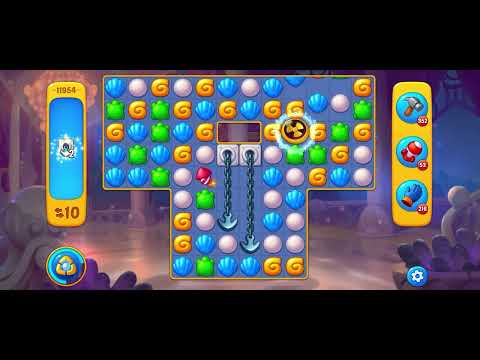 Fishdom level 11954 no boosters フィッシュダム ノーマル