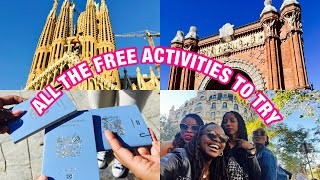 HOW TO SPEND 24HRS IN BARCELONA ON A BUDGET/ Barcelona Travel Vlog