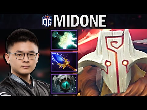 OG.MIDONE JUGGERNAUT WITH 28 KILLS - DOTA 2 7.28 GAMEPLAY