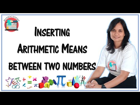 Arithmetic Mean | Sequences & Series 