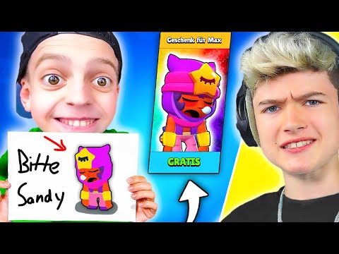 ER muss ALLES KAUFEN was MEIN KLEINER BRUDER MAX ZEICHNET *EXTREM TEUER* 😭 in Brawl Stars