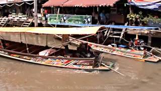 preview picture of video 'Amphawa Floating Market, Samut Songkhram, Thailand. ( 5 )'