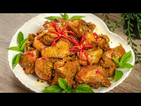 Gà kho sả